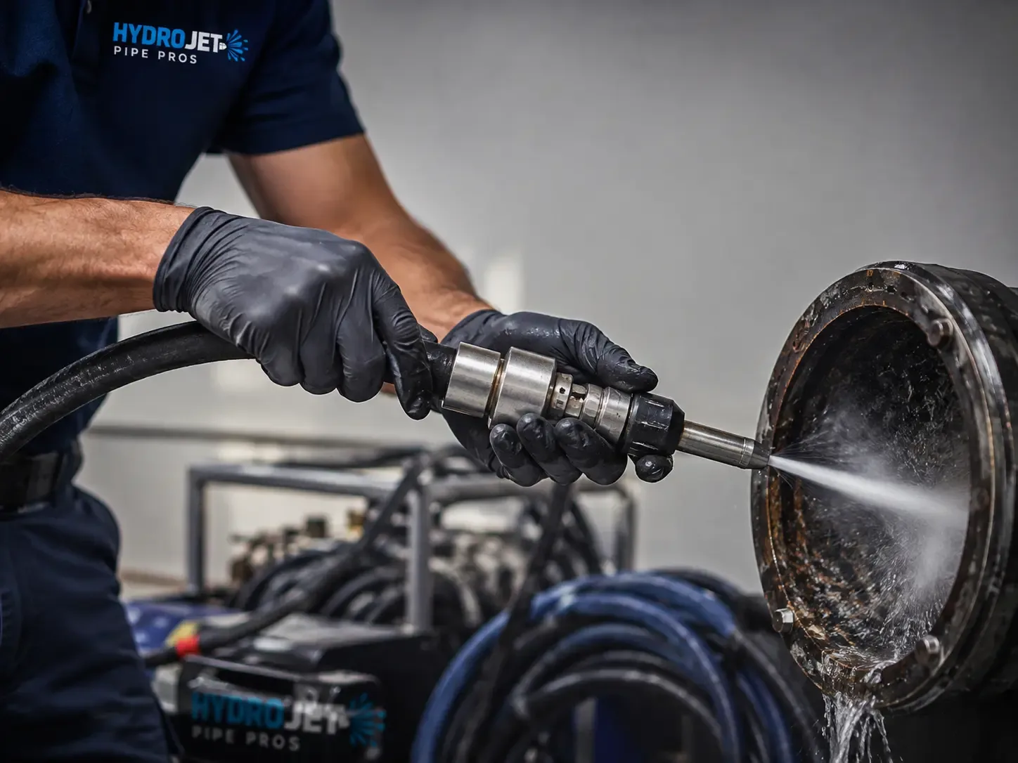Hydro Jet Pipe Descaling in Rome, IN